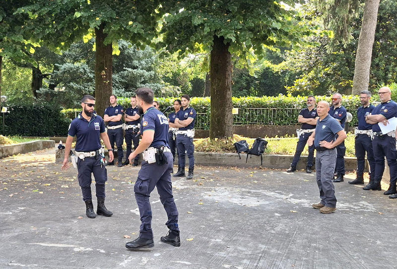 Polizia Locale esercitazione