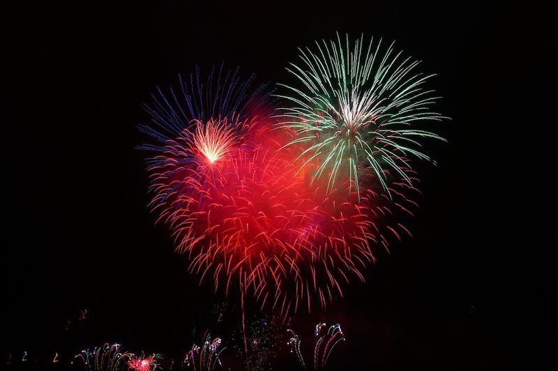 Fuochi artificio Foto di Hans da Pixabay