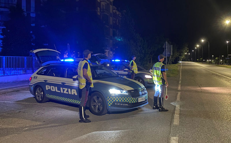 Polizia controllo strade
