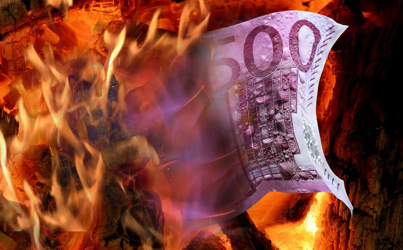 Euro bruciati